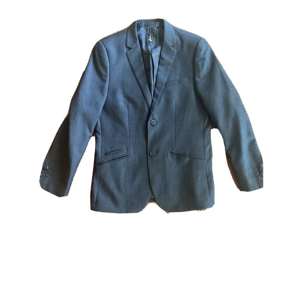 Hause of Howe Men's 38 Dark Gray Sport Coat Blazer Jacket